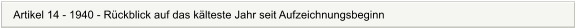 Artikel 14 - 1940 - Rckblick auf das klteste Jahr seit Aufzeichnungsbeginn